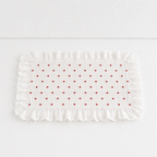 CouldNook Heart Cotton Lace Placemat - Ruffled Table Mat