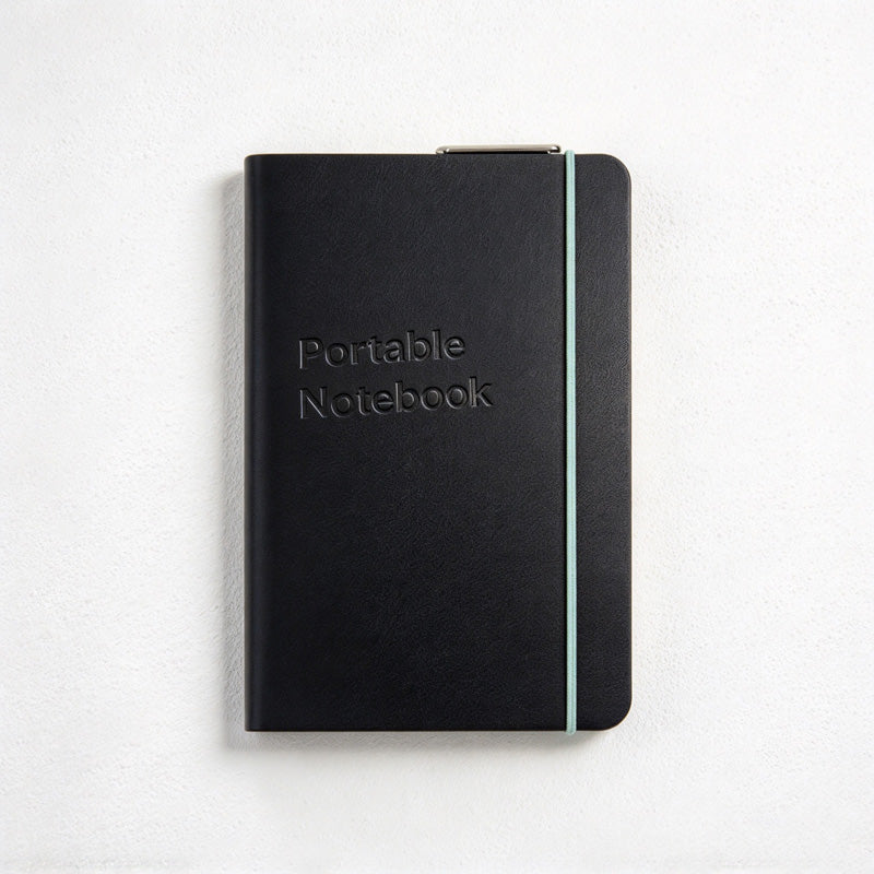 CouldNook Pocket Notebook - Landscape Pages and Contrasting Elastic Cover Band