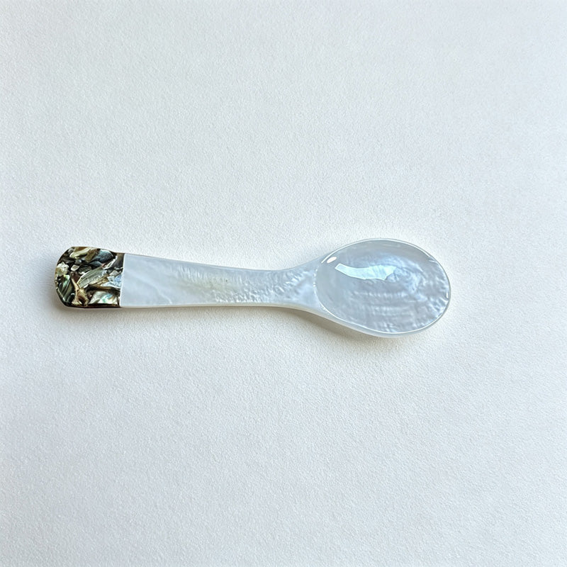 CouldNook Shell Seasoning Spoon - Sculpted Small Scale Design
