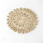 CouldNook Woven Round Table Placemat - Dining Table Accent
