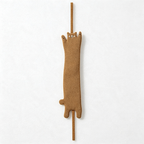 CouldNook Cartoon Animal Back Scrub Strap‑Long Bath Exfoliating Belt