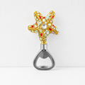 CouldNook Starfish Bottle Opener - Rhinestone Beer Opener