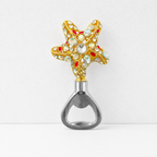 CouldNook Starfish Bottle Opener - Rhinestone Beer Opener