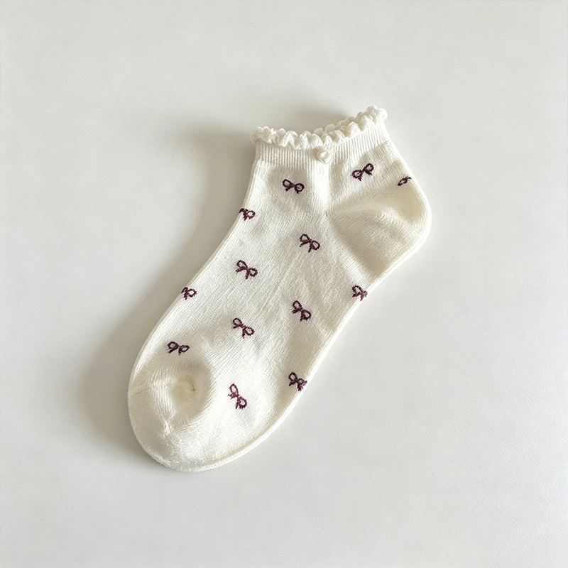 CouldNook Ruched Soft Ballet Socks - Lounge Shoe Accent