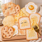 CouldNook Food Shaped Sticky Notes - Illustrated Snacks And Produce Designs
