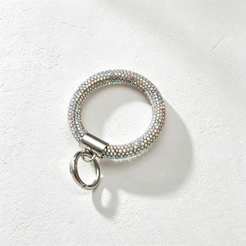 CouldNook Rhinestones Set Phone Strap with Rounded Links