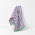 Elegant‑Purple Dark‑Green Trim