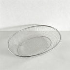 CloudNook Wire Mesh Basket‑Stainless Steel Storage