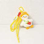 CouldNook Duck Figure Hanging Charm - Loop Clasp Attachment