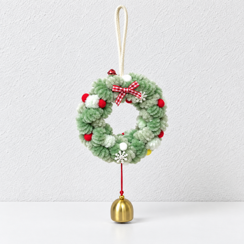 CouldNook Christmas Bell Ornament Kit - Tree And Wreath Design Choices