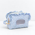 CouldNook Ruffled Tissue Storage Bag - Double Zipper Sections