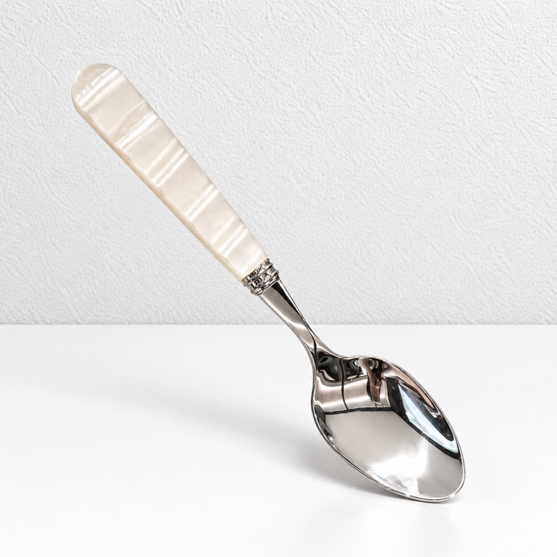 CouldNook Acrylic Handle Flatware - Pearlescent Dining and Serving Collection