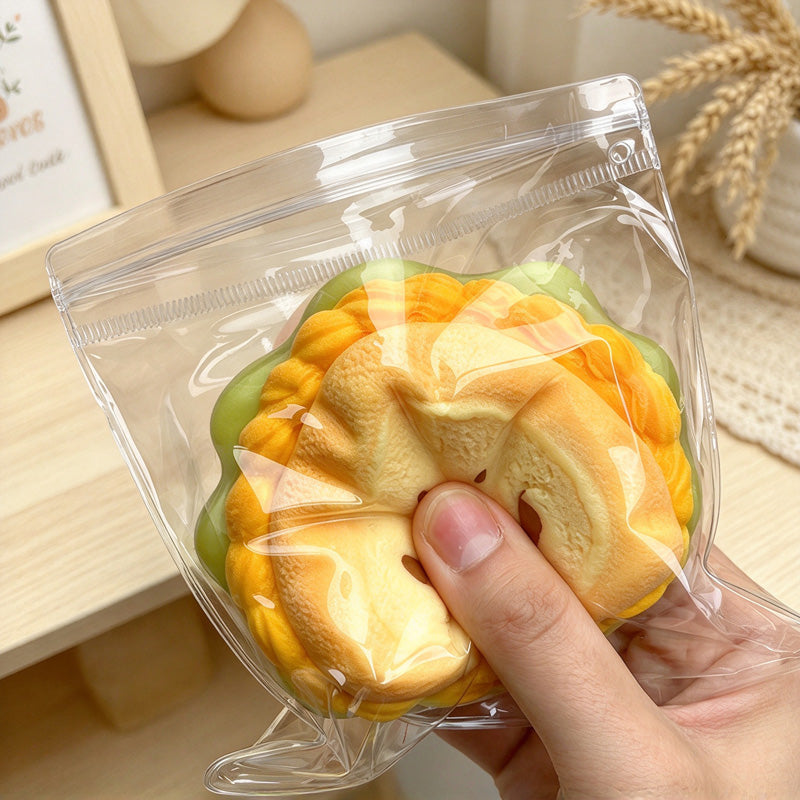 CouldNook Sandwich Squeeze Toy - Smiling Layered Toast