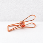 CouldNook Fish-Shaped Binder Clip - Gold and Rose Gold Options