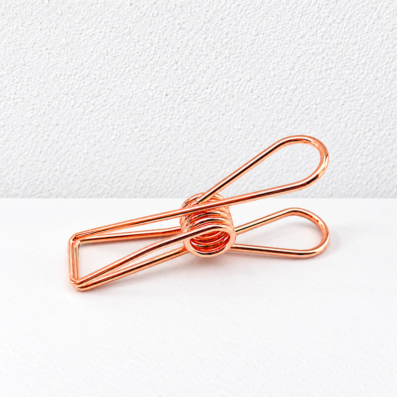 CouldNook Fish-Shaped Binder Clip - Gold and Rose Gold Options