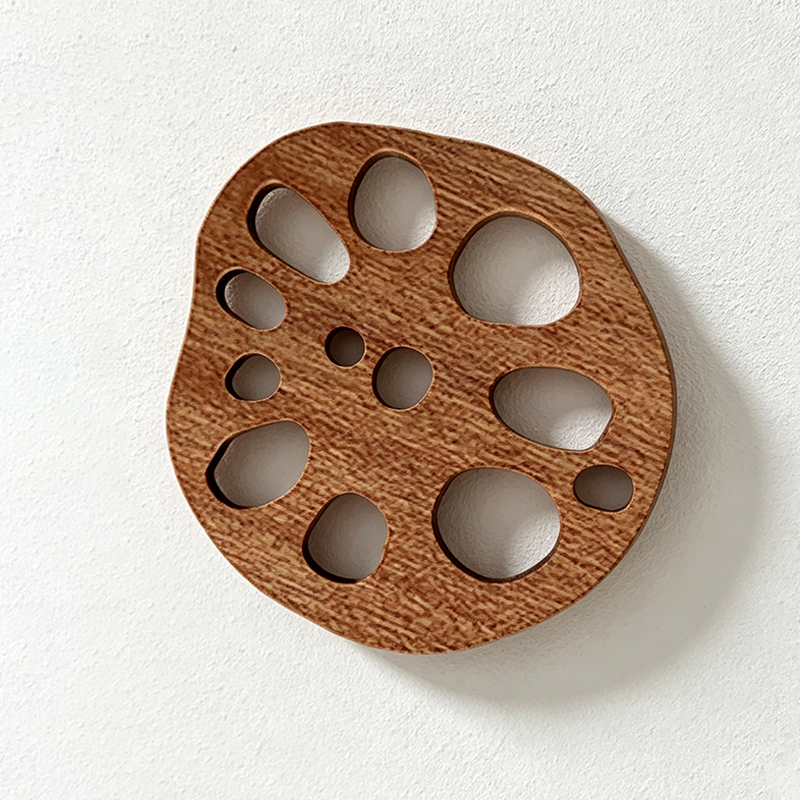 CouldNook Lotus Root Drink Coaster - Warm Table Accent