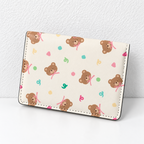 CouldNook Printed Passport Cover - Playful Motifs and Stitched Folding Edges