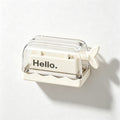 CouldNook Whale Toothpaste Dispenser - Hanging Press Lever Design