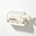 CouldNook Whale Toothpaste Dispenser - Hanging Press Lever Design