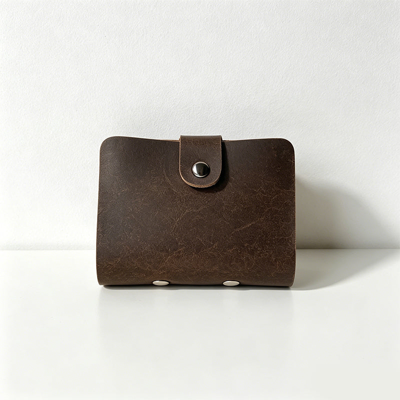 CouldNook A9 Leather Loose-Leaf Journal - Professional Mini Notebook
