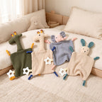 Animal Crinkle Comfort Cloth with Knotted Corners