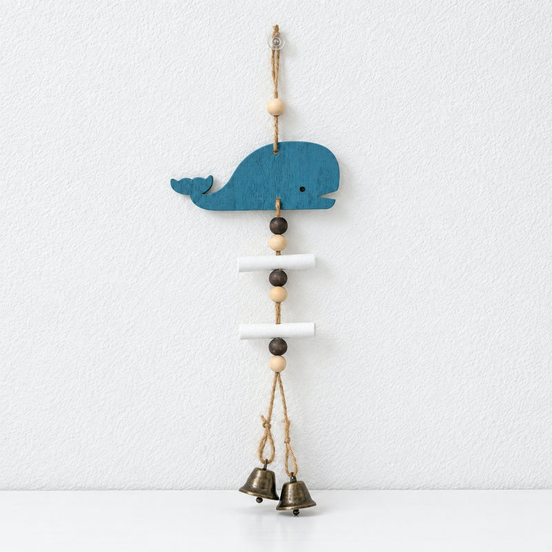 CouldNook Sea Animal Wind Chime - Hanging Shapes and Bell Strands