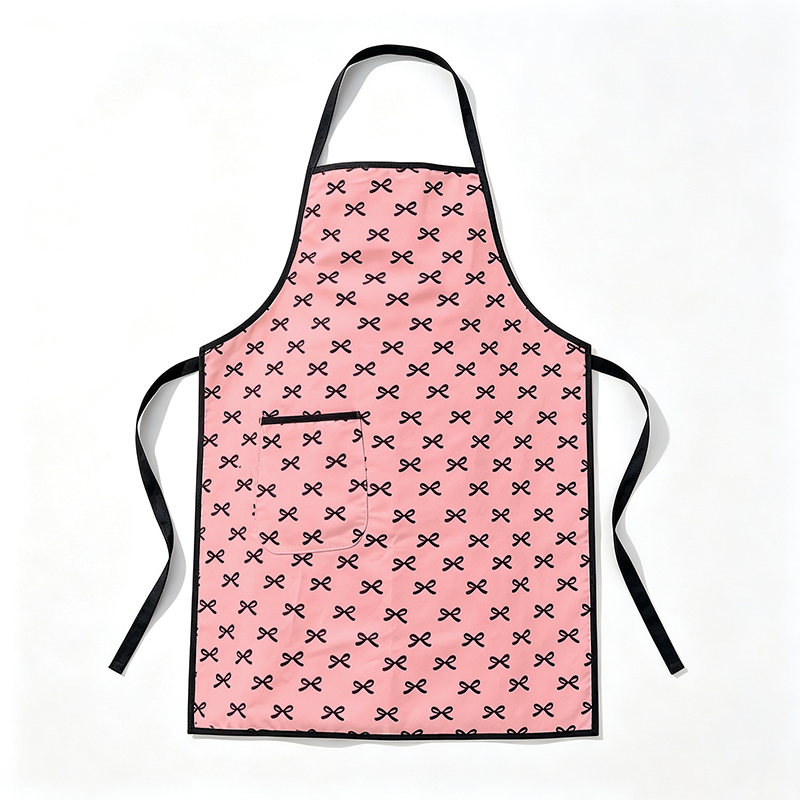 CouldNook Star Print Bib Apron - Crisp Graphic Coverage
