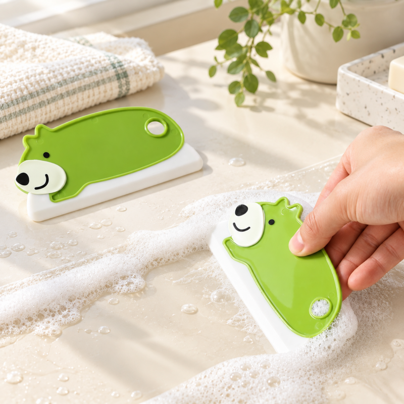 CouldNook Bear Squeegee - Smiling Face And Straight Wiping Edge