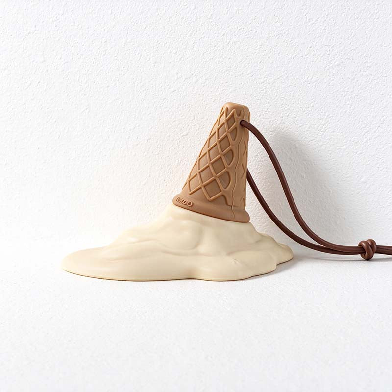 CouldNook Ice Cream Door Stop - Melted Cone Design