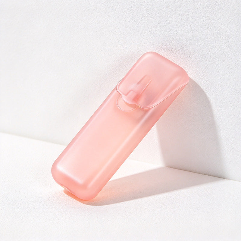 CouldNook Toothpick Storage Case - Translucent Body and Hinged Flip Lid