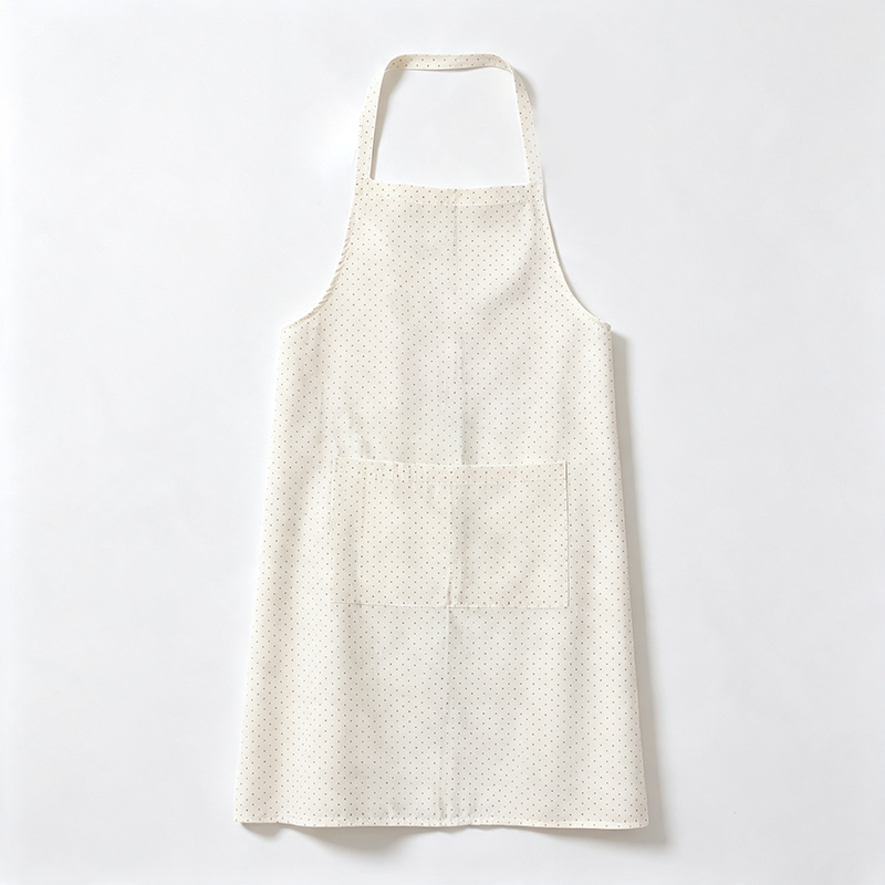 CouldNook Plain Bib Apron - Essential Light Kitchen Cover