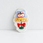 CouldNook Ceramic Lamp Refrigerator Magnet - Hand Painted Glow
