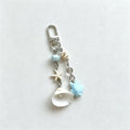 CloudNook Seashell Beaded Keychain‑Ocean Style Bag Pendant
