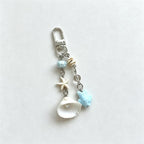 CloudNook Seashell Beaded Keychain‑Ocean Style Bag Pendant