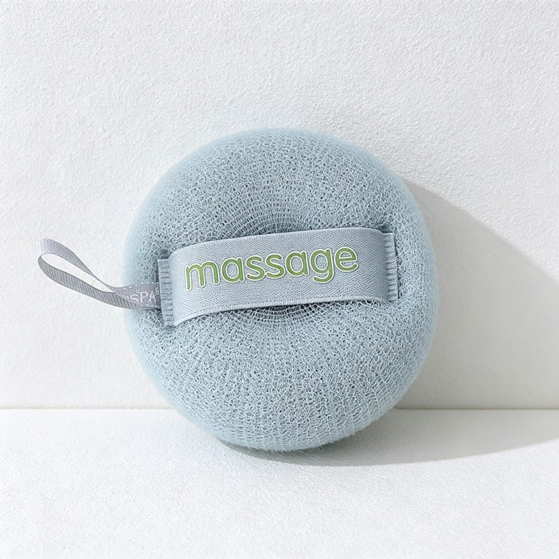 CouldNook Massage Bath Sponge - Rounded Daily Strap Scrubber