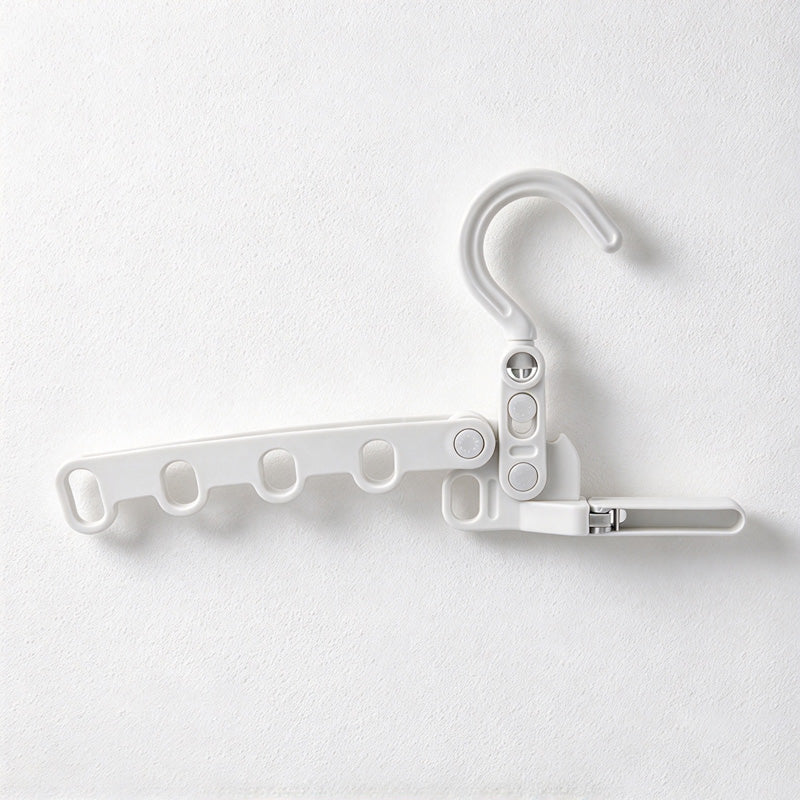 CouldNook Folding Hanger Organizer - Five Slots and Rotating Upper Hook