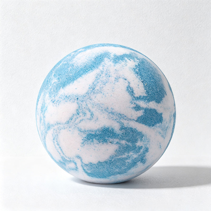 CouldNook Pearl Accent Bath Bomb - Pink Display Sphere