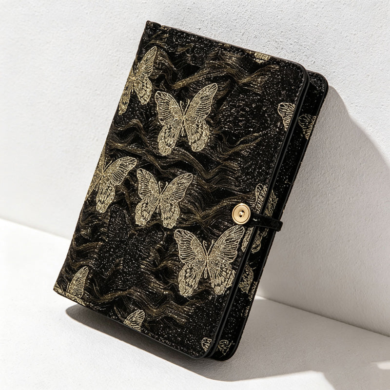 CouldNook Butterfly Lace Ring Binder - A5 A6 Refillable Journal