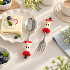 Apple Core Utensil - Sculpted Handle and Seed Details