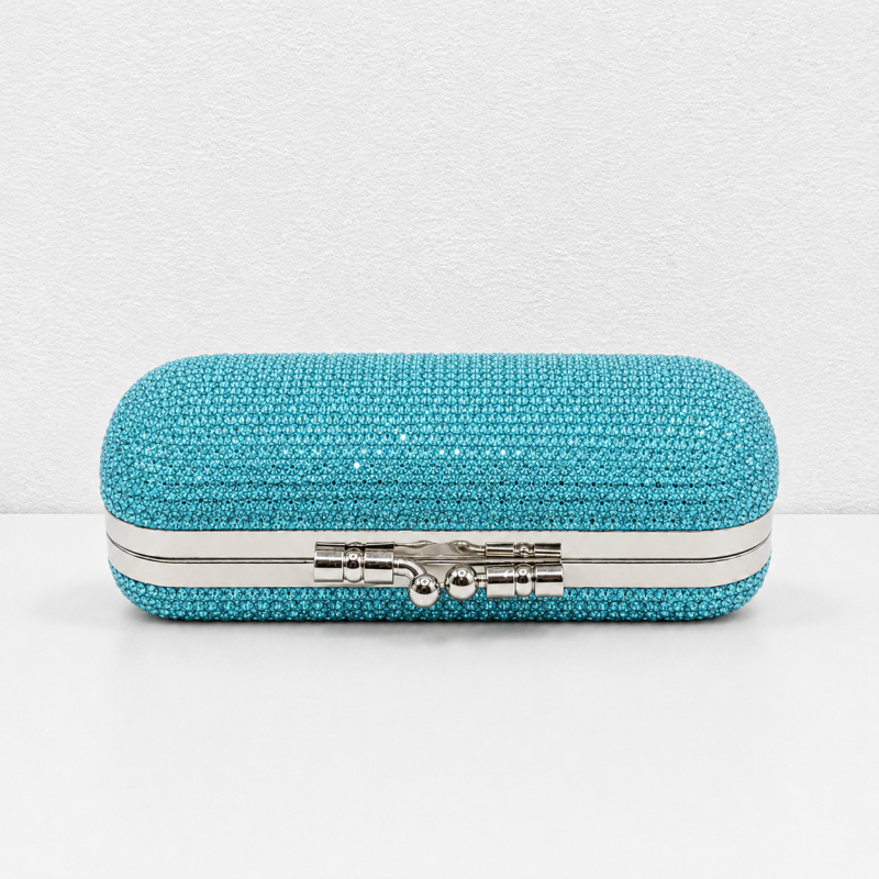 CouldNook Rhinestone Lipstick Case - Crystal Mirror Box