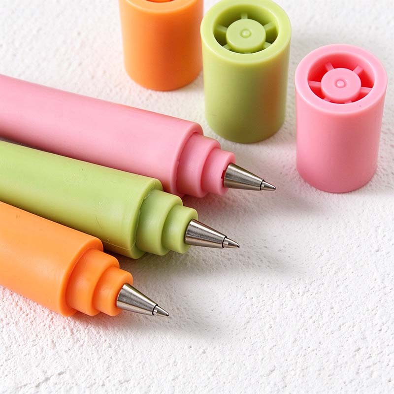 CouldNook Hand Gesture Ballpoint Pen - Flexible Barrel And Smiling Topper