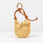 CouldNook Crochet Bag Charm - Cherry Pair or Miniature Bag Shape