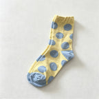CouldNook Polka Dot Crew Socks - Bold Dot Pattern