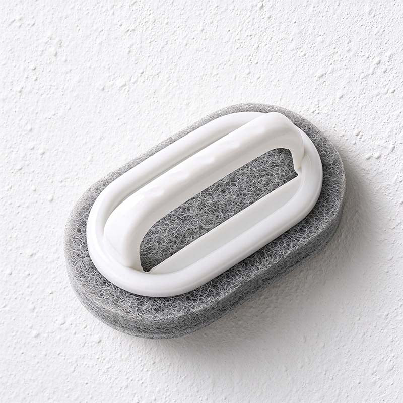 CouldNook Handled Cleaning Sponge - Raised Grip And Layered Oval Pad