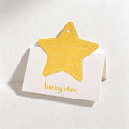 CouldNook Folded Greeting Card - Shaped Writing Area And Hanging Hole
