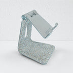 CouldNook Rhinestone Phone Stand - Folding Metal Holder