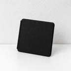 CouldNook Square Folding Mirror - Textured Cover And Dual Reflective Panels