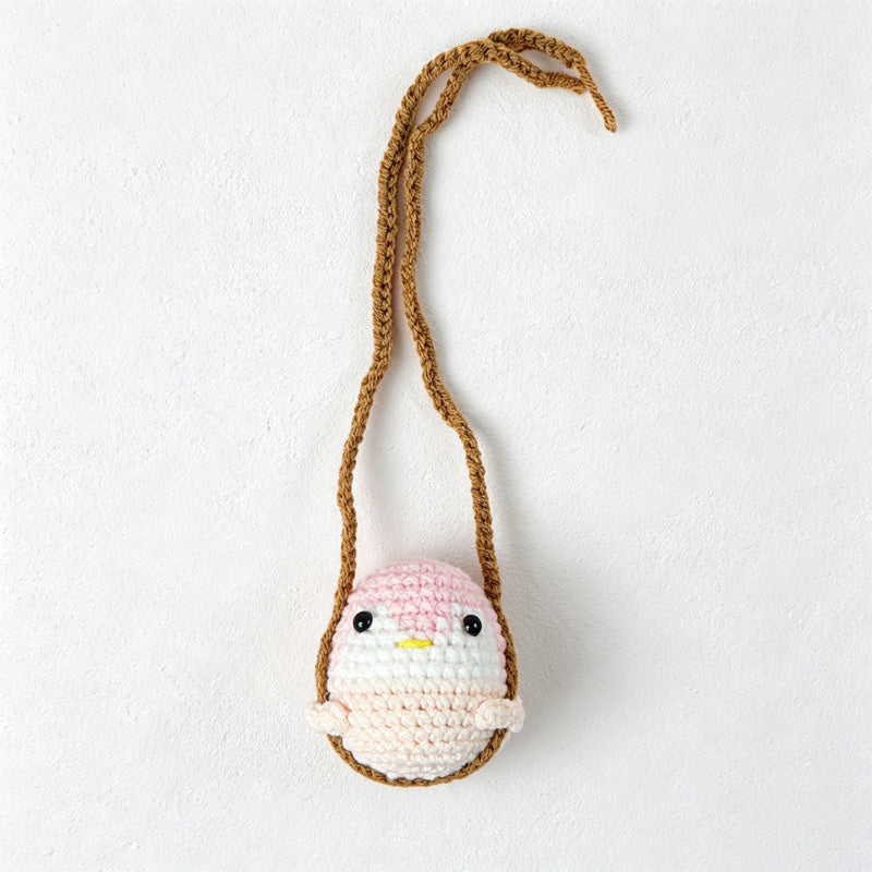 CouldNook Yarn Swing Animal Car Ornament - Seven Hanging Characters