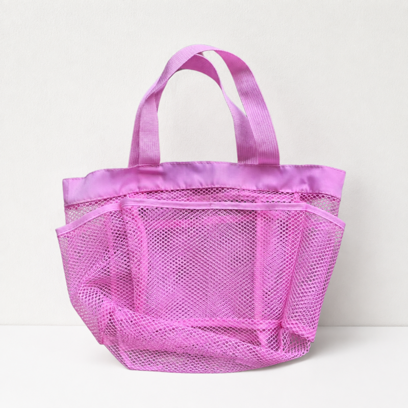 CouldNook Mesh Shower Caddy - Exterior Pockets and Carry Handles