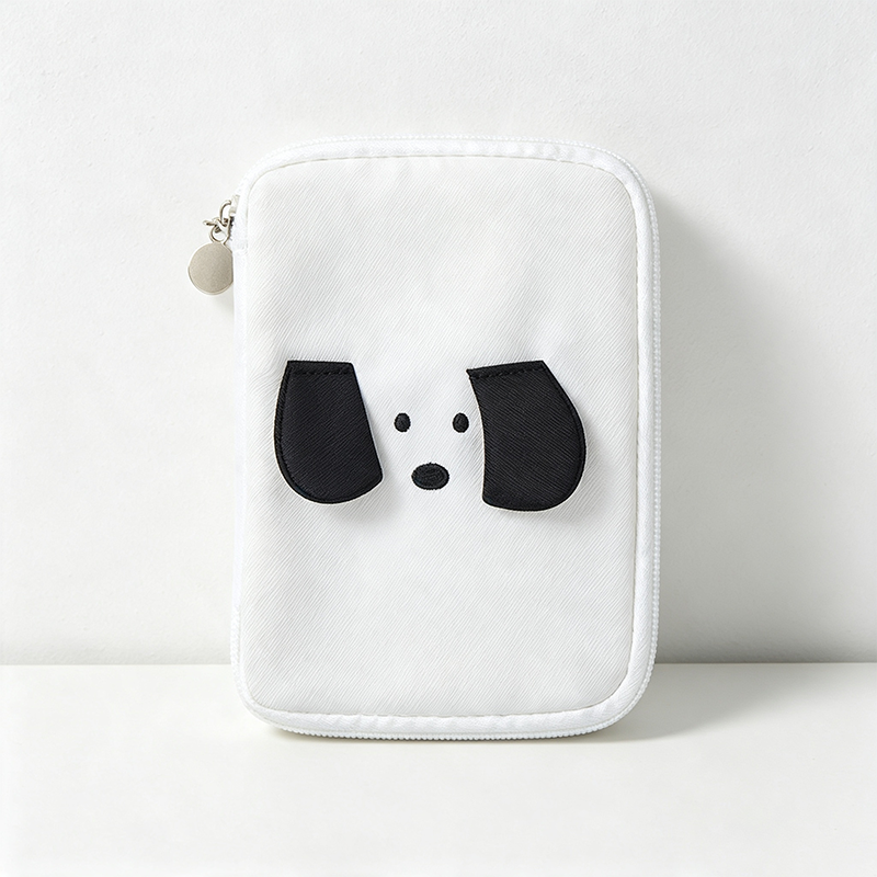 CouldNook Cartoon Animal Travel Passport Wallet - Interior Card Slots